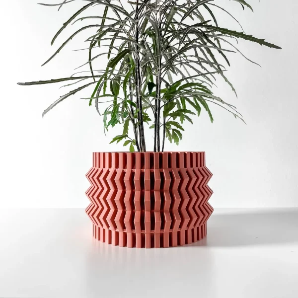 maceta zigzag