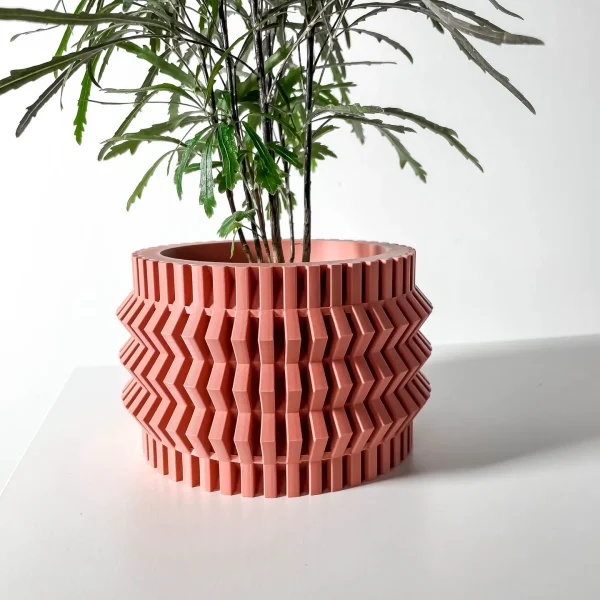 maceta zigzag