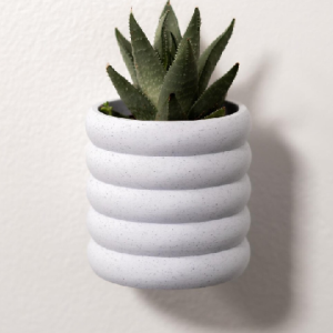 maceta de pared bubble